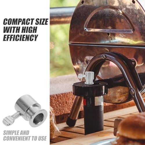 Support de canne à rôtissoire durable Luxshiny et facile à installer pour barbecue - 7