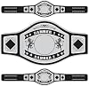 Campeonato Personalizado - Cinturón de Lucha Libre de Calidad Premium para Adultos - Opción de Diseño de Banderín Personalizado Premier - Cinturón de Campeonato Personalizado para Premios y Trofeos 2