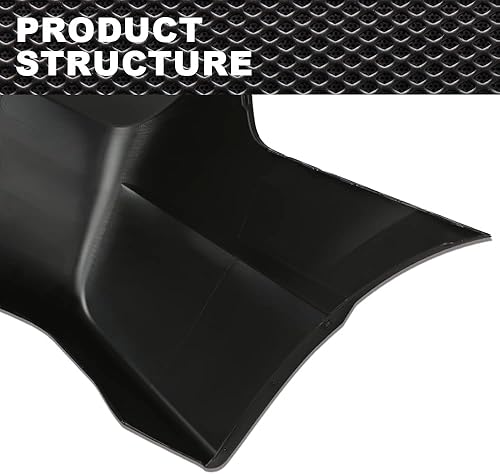 Miniatura 7 de Cobertura de Parachoques Trasero Compatible con Honda Civic Sedán 4 Puertas 2006 2007 2008 2009 2010 2011 04715SNAA90ZZ HO1100235