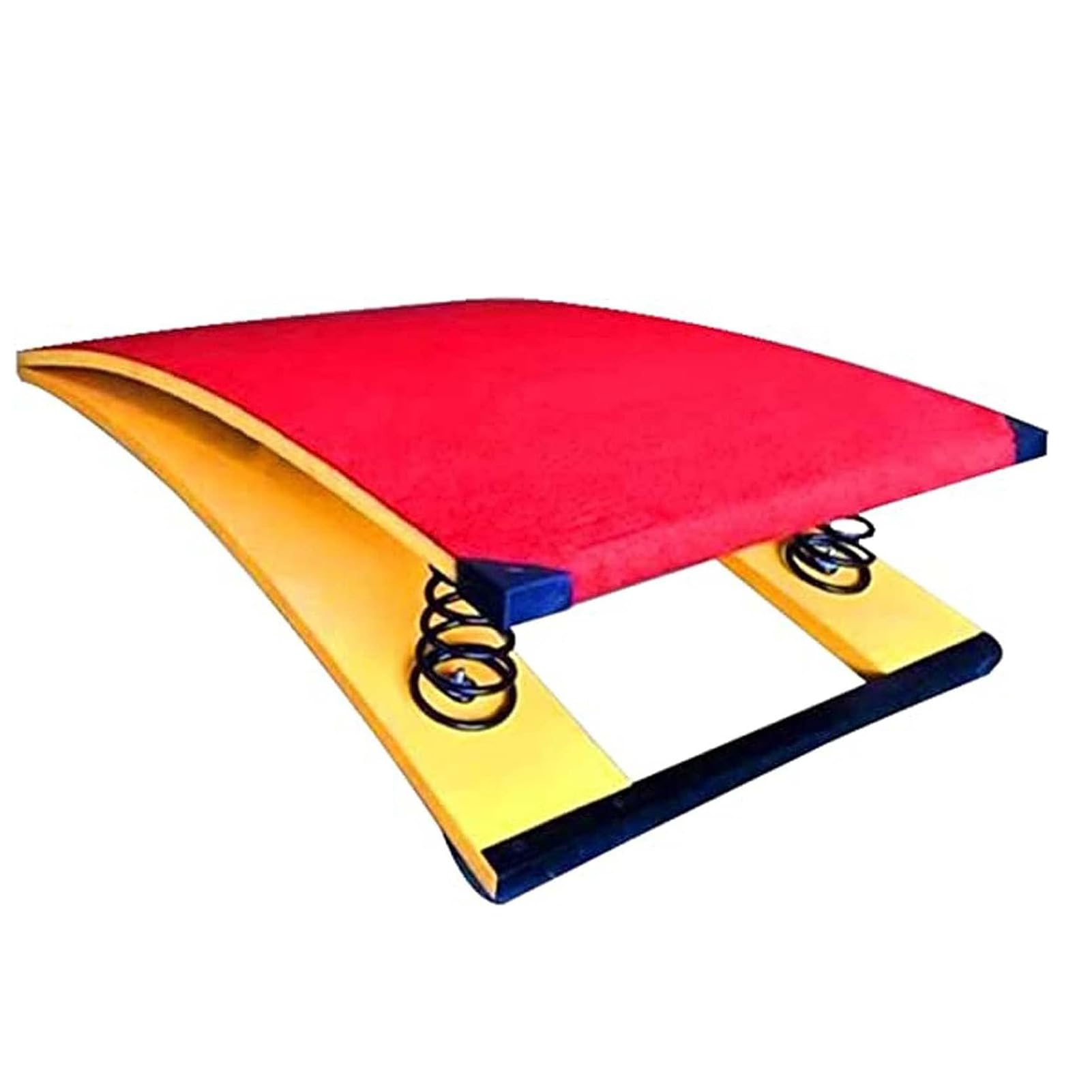 ZARBAILRE Gymnastics Springboard for Kids, Arts Springboard No Deformation Thickened Sport Equipment, Pro Curved Spring Board for School Training/Home, a Ramp for Kid's Toy Trucks
