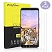 Produktbild NONZERS Panzerglasfolie für Google Pixel 3a,[3 Stück] Ultra-klar Displayschutzfolie,9H Härtegrad Blasenfrei Einfache Montage, Anti-Öl,Kratzer und Staub Panzerglas Schutzfolie für Google Pixel 3a