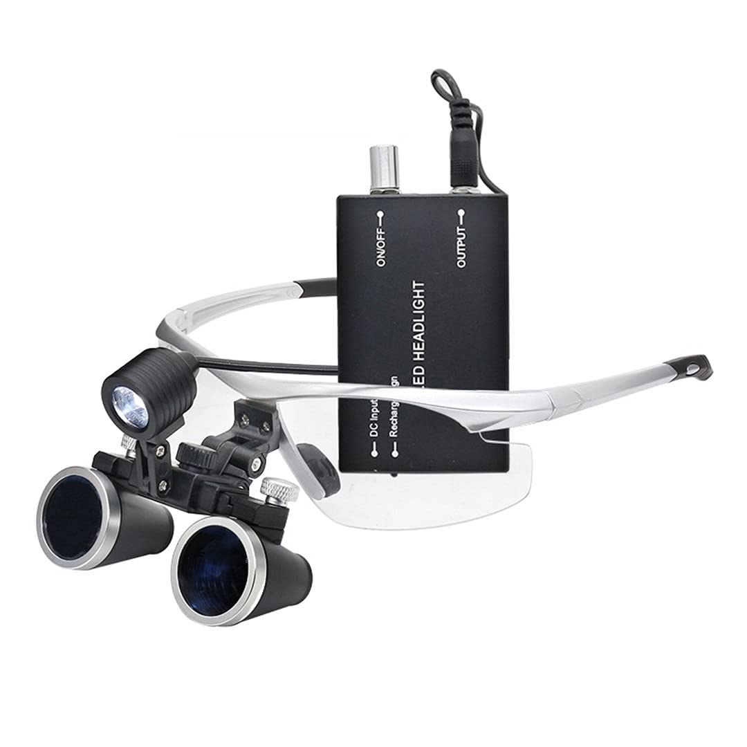 Loupe binoculaire médicale 3.5X optique supérieure et phare LED
