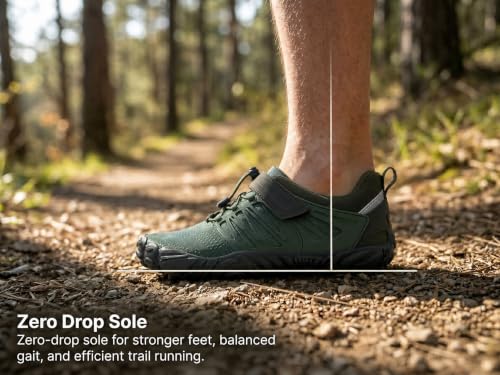 Image of WHITIN Men's Minimalist Trail Runner | Wide Toe Barefoot Box Inspired