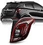ACANII - For 2017-2022 Buick Encore Red Clear Factory Style LED Tail Light Brake Lamp Replacement Right Passenger Side