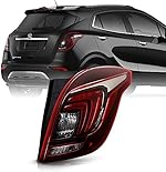 ACANII - For 2017-2022 Buick Encore Red Clear Factory Style LED Tail Light Brake Lamp Replacement Right Passenger Side