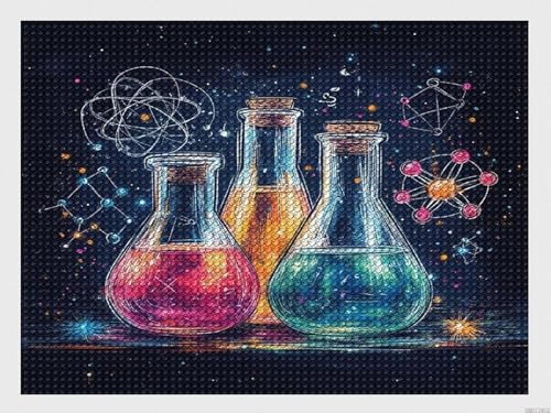 Kit de peinture diamant 5D HMDIIMGE broderie diamants 30x40 cm