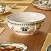 Villeroy & Boch French Garden Fleurence Round Vegetable Bowl, 8.25 in, Premium Porcelain, White/Multicolored