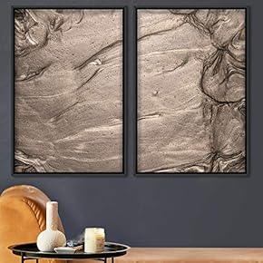 signwin 2 Piece Framed Canvas Wall Art Organic...