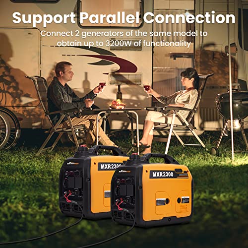 maXpeedingrods 2300W Portable Inverter Generator 4 Stroke Silent Pure Sine Wave Generator for Camping, Caravan, Motorhome - Image 5