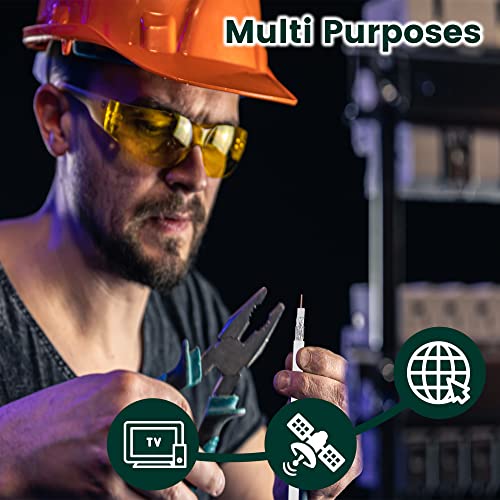 Cables Direct Online RG6DUAL Rg6 Coaxial Cable Dual Shield Bulk, 18 Gauge Copper Clad Steel (Ccs) Conductor thumb #4