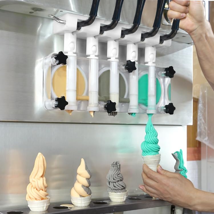 Amazon | kolice業務用カウンタートップ 五つフレーバーソフトアイス