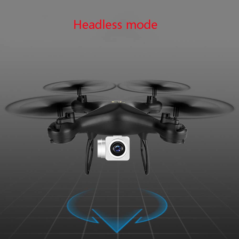 RSGK Quadcopter dla dzieci, dron z kamerą 1080p, dron dla początkujących, inteligentny czujnik grawitacji, 3D -Flip, tryb Headless, obsługa jednym przyciskiem