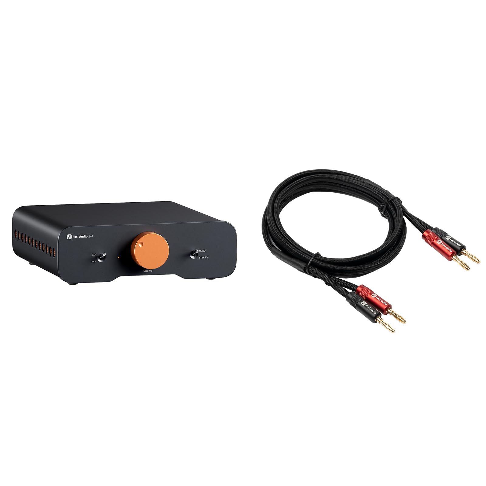 Amazon.com: Fosi Audio 14AWG Braided Speaker Wire 5.9Ft and