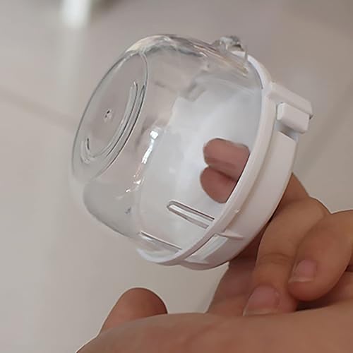 Miniatura 8 de Mobestech Cerraduras de estufa para seguridad infantil Estufa de gas Perillas para niños, cubierta de protección de seguridad de cocina