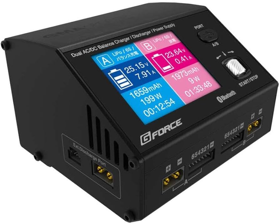 ラジコン　GMA6800SP　バッテリー充電器　ジーフォース　ケーブル付 Amazon | ジーフォース GMA6800SP AC/DC充電器 G0401 日本正規品