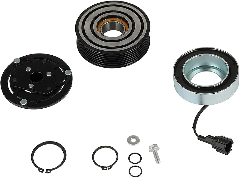 Embreagem do compressor de ar-condicionado cciyu para Nissan March, Micra, Note, Tiida e Versa