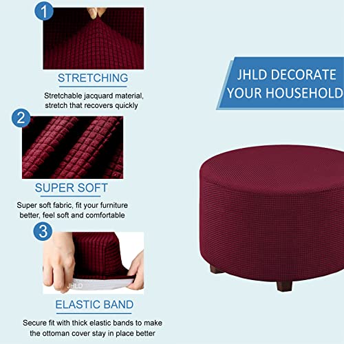 Housse de canapé imperméable et lavable rouge vin pour animaux