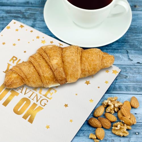 Pandecor 50 Pieces 6.5 inches Disposable Napkins "Rude That You are Leaving But OK"Napkins for Going Away Job Change Office Retirement Farewell Party Decorations - Image 2