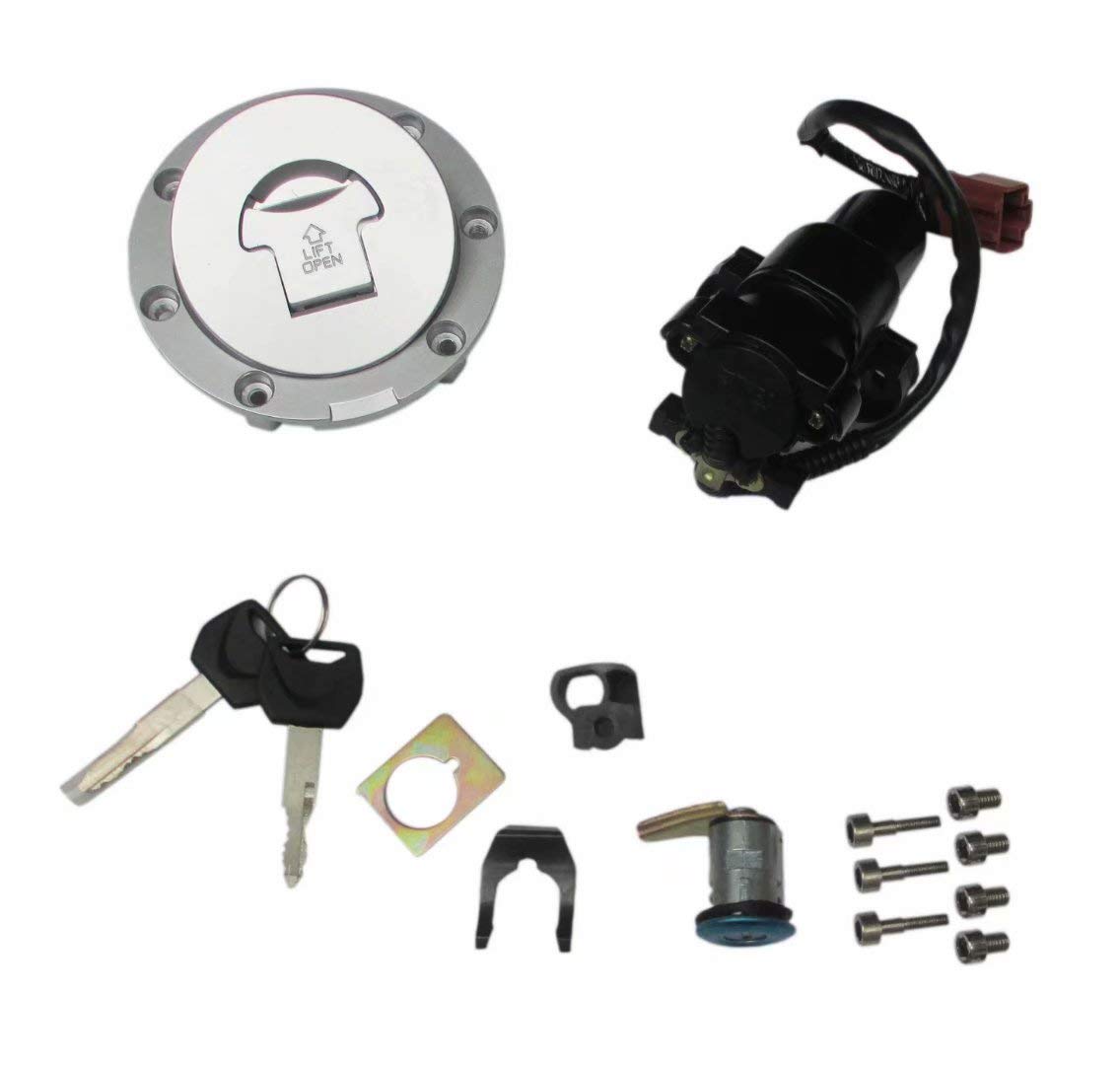 US! Performance Ignition Switch Fuel Gas Cap Seat Lock Key Set for Honda CBR600RR/1000RR 2008-2014