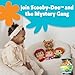Kids Preferred Scooby-Doo 4 Piece Cuteeze Set - Scooby Doo, Shaggy, Velma, & Daphne Plush - for Baby and Toddler Boys & Girls - 6 Inches