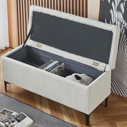 Banc Sto capitonné bleu : la solution d'assise pour entrée - 8