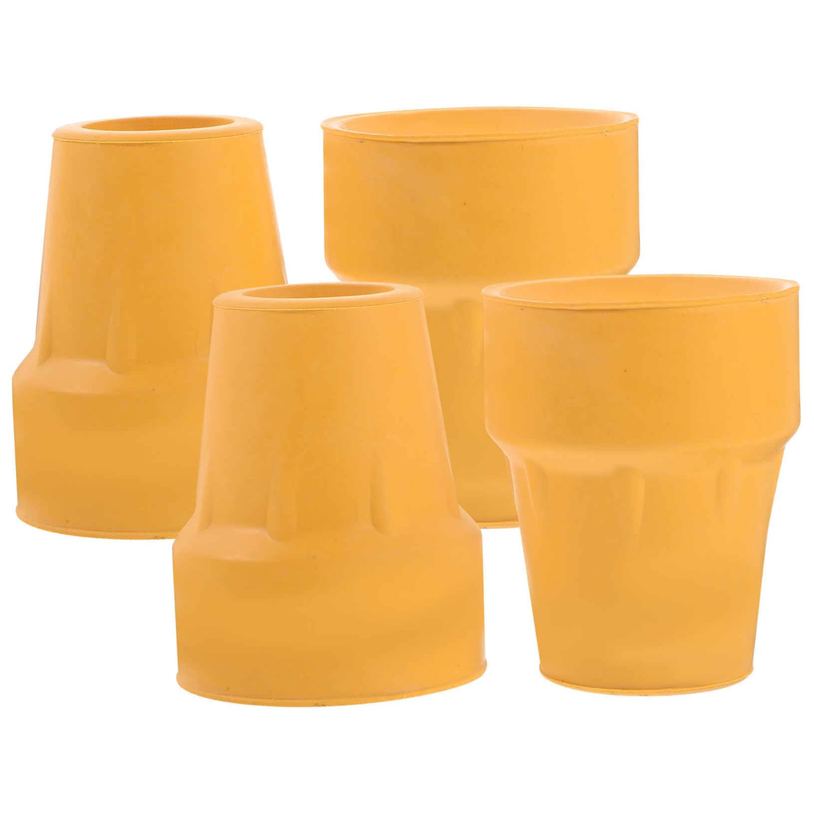 Baluue 16pièces Embouts Antidérapants Pour Canne Accessoires Pour Bâtons De Randonnée Compatible Avec Béquilles Et Pour Trekking Et Activités De Plein Air