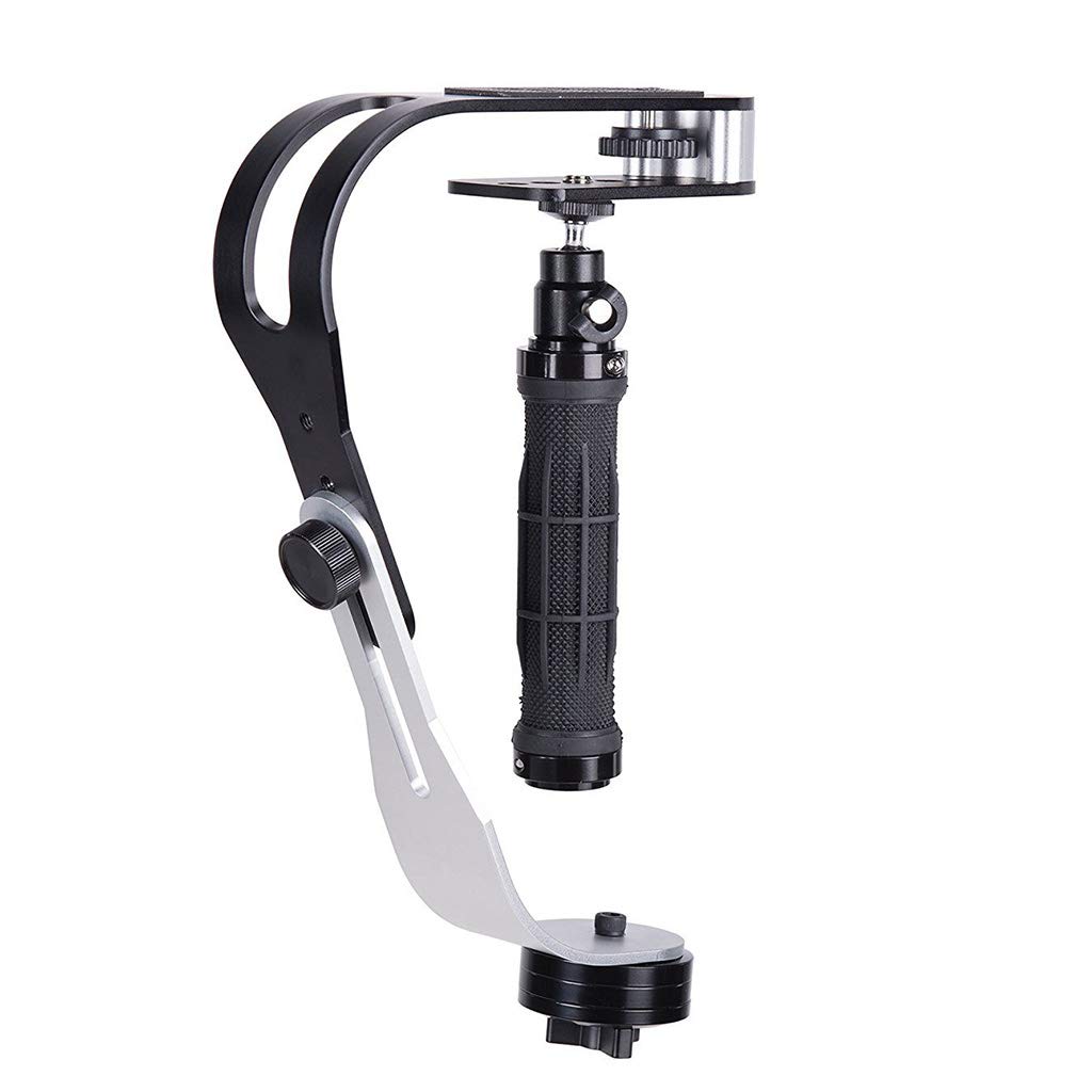 Stabilizzatore per Fotocamera Digitale palmare in Alluminio per Smartphone con Gimbal DSLR 5DII Motion Camera Steadycam per Telefono con Fotocamera
