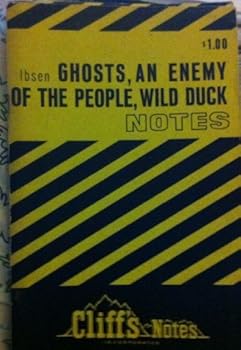 Paperback Ghosts, An Enemy of the people, The wild duck: Notes Book