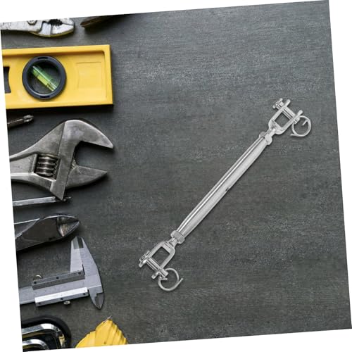 ABOOFAN 2Pcs Tensores Cerrados Cuerpo Quijada en Acero Inoxidable para Cable de Acero con Alta Durabilidad y Resistencia a la Corrosión miniatura 4