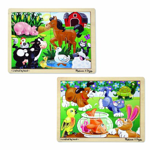 12 Pc Jigsaw Bundle - Farm & Pets