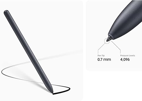 Miniatura 2 de Galaxy Tab S7 FE S Pen - Lápiz táctil de repuesto para Samsung Galaxy Tab S7 FE, Tab S7, SM-T730, SM-T733, SM-T736B Touch Pen (sin Bluetooth) +