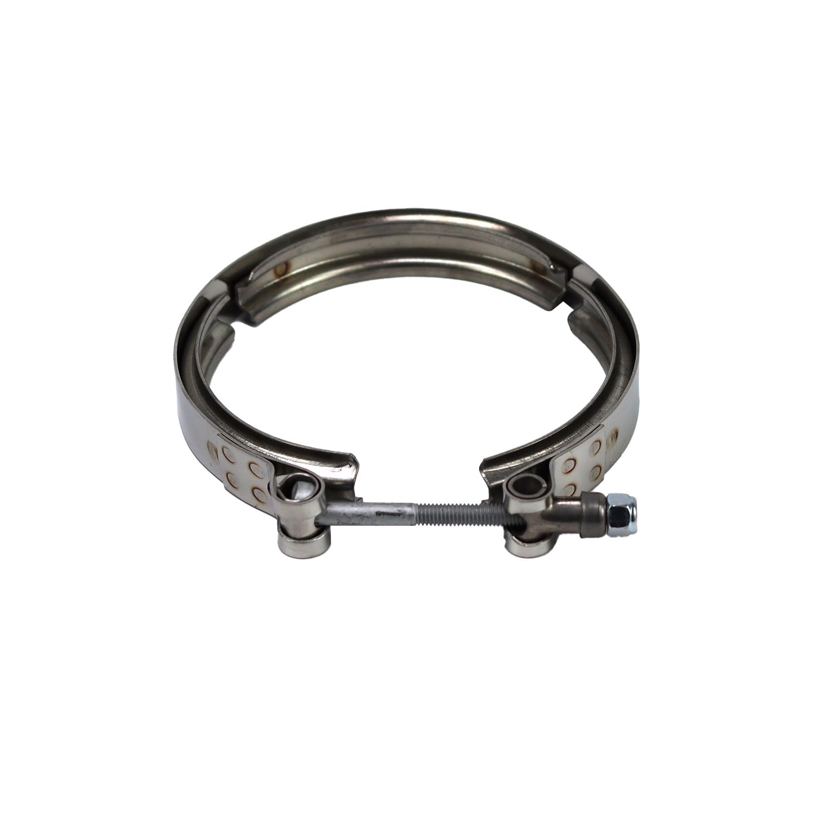 Kit de abrazadera de brida reductora de banda en V de acero inoxidable de 5 a 4 pulgadas para Borg Warner Turbo S400 S400SXE S475 S480 T6