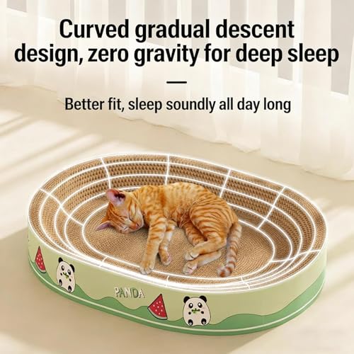Canapé griffoir pour chat en appartement ou maison - 5