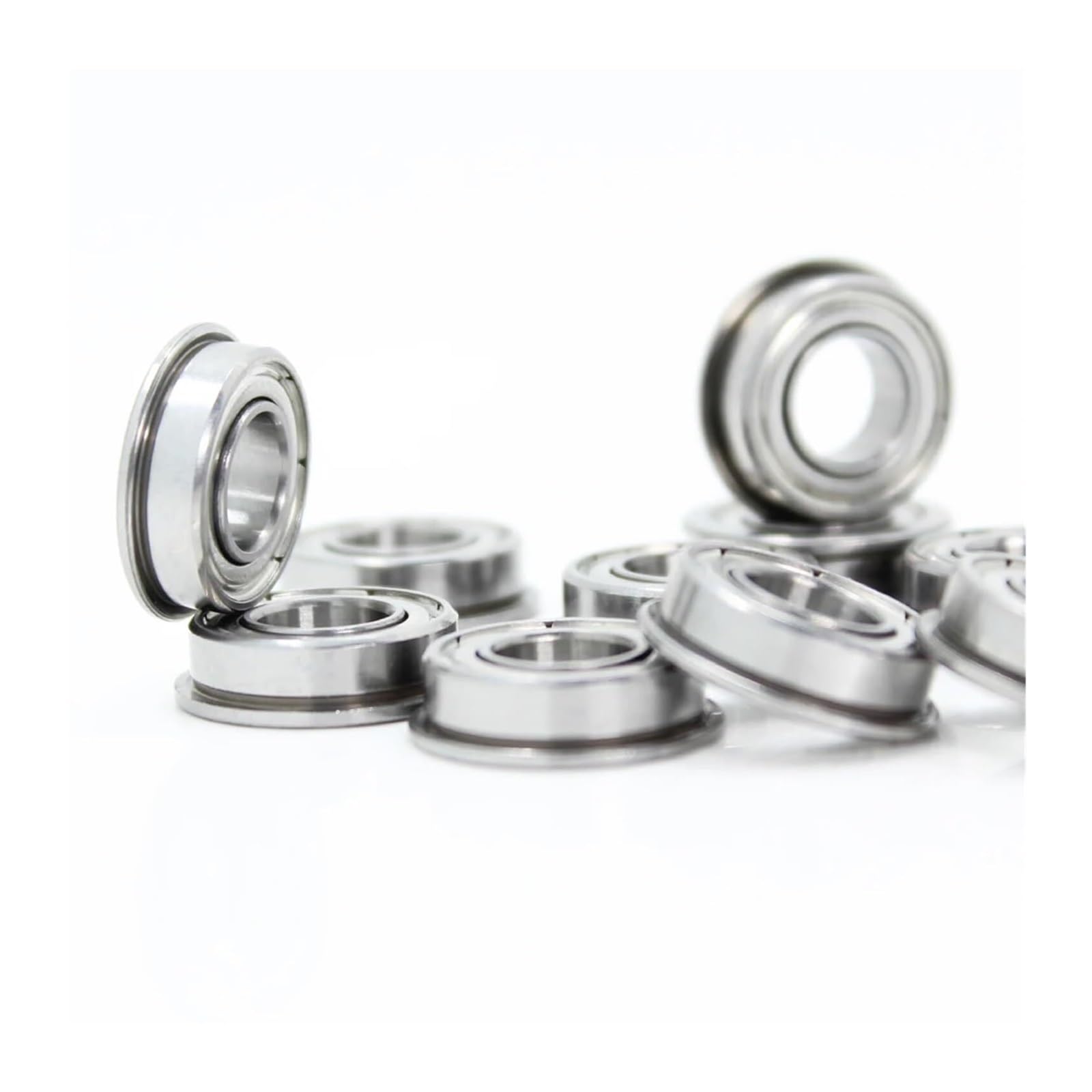 Abgedichtete Lager, F688ZZ Lager ABEC-5 (10PCS) 8 * 16 5 mm Flansch F688Z Kugellager F688 ZZ F618/8ZZ