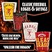 Silver Buffalo Fireball Whisky Logos Plastic Freeze Gel Mini Cups, Set of 4, 1.5-Ounce, 4 Piece Set, Multicolor