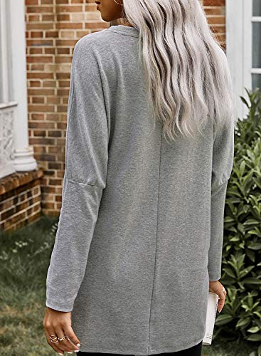 Dokotoo NIUW2511297-P Womens Tops Long Sleeve Shirts Fall Outfits For Women 2024 Tunics Tops Blouse Fashion Oversized Sweatshirt Tshirts Long Tops Tunic thumb #1