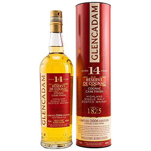 GLENCADAM 14y.o. RESERVE DE COGNAC - COGNAC CASK FINISH - Single Malt Whisky 46% vol 1x0,7L Cover
