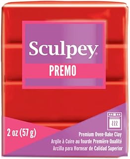 Premo Sculpey Oven-Bake Clay (Cadmium Red)