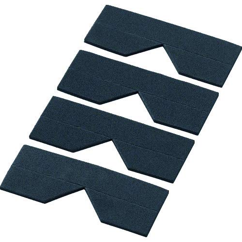 TRUSCO Edge Cushion Tape TECC-50BK