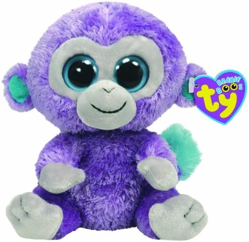 Ty Beanie Boos Blueberry Monkey 6 "