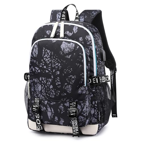 Anime Kaiju No. 8 Backpack Hibino Kafka Rucksack Laptop Bag Daypack School Bag with USB port 93