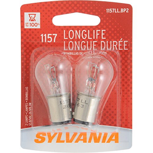 SYLVANIA 1157 Long Life Miniature Bulb (Contains 2 Bulbs)