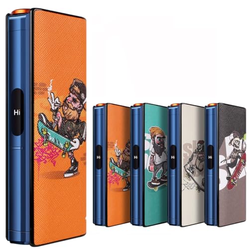 [Votabell] �O���[ �q�[�� �v���X �p�P�[�X glo Hilo Plus�ɓK������ �J�o�[ PU���U�[�� 360°�S�ʕی� �ϏՌ� �w��h�~ ���M�����΂��p�A�N�Z�T�� �X�P�[�g�{�[�h�͗l (�I�����W)