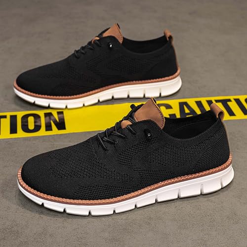 Men's Fashion Sneakers Mesh Breathable Casual Walking Shoes Comfortable Soft Sole Outdoor Casual Shoes Non-Slip Hiking Work Shoes Men's Shoes Large Size - 6-14 US Sizes4