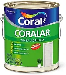 Tinta Acrílica Coralar, Camurça, 3.6 L, Coral