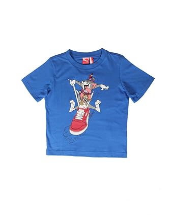 Puma Boys Plain Regular fit T-Shirt