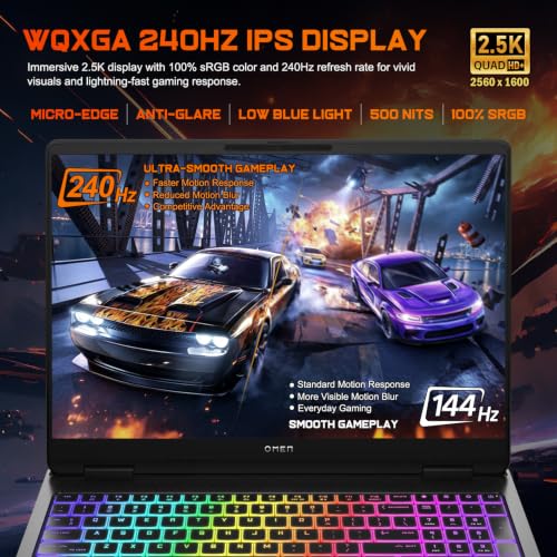 Image of HP OMEN 16 MAX RTX 5070 Ti AMD Ryzen AI 9 HX 375 QHD+ Gaming Laptop