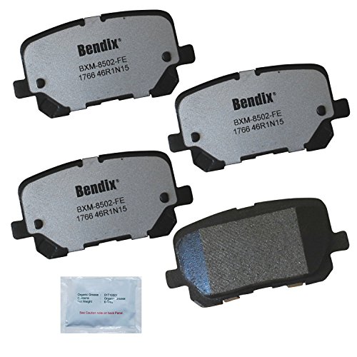 Image of Bendix Fleet Metlok PBD1766 Semi-Metallic Rear Brake Pads for Dodge Charger 2023-2014