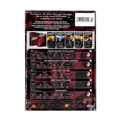 James Bond Ultimate Edition - Vol. 3 (GoldenEye / Live and Let Die / For Your Eyes Only / From Russia With Love / On Her Majesty's Secret Service) image 4