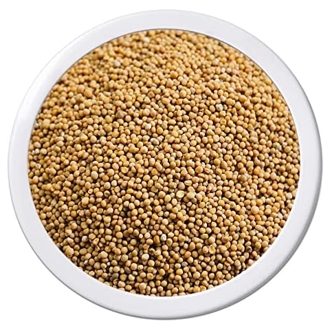 PEnandiTRA® - Senfkörner Senfsaat Senfsamen gelb - 1 kg - VEGAN Cover